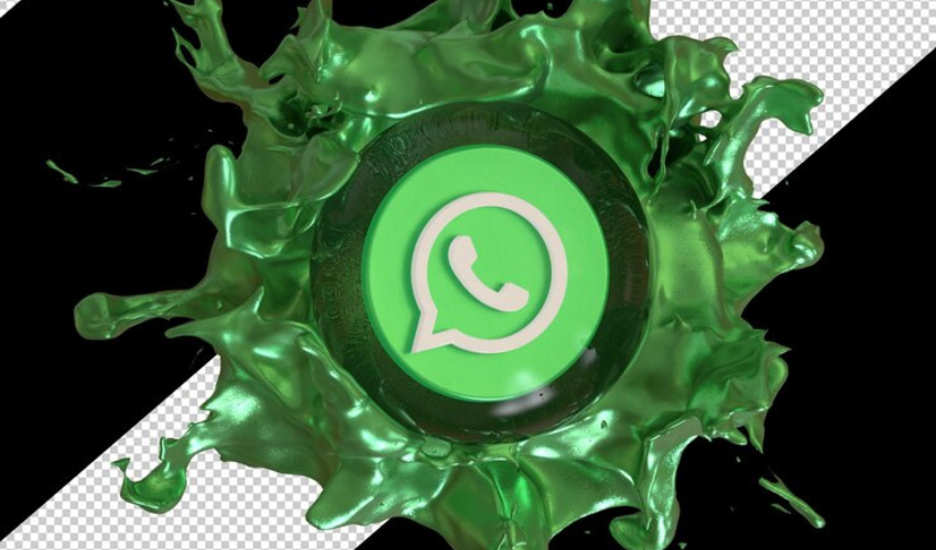 SMS marketing campaign on mobile phone.