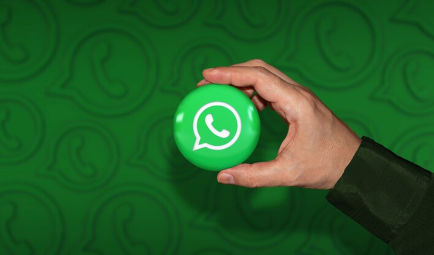 WhatsApp promotional message on phone screen with special offer notification in India.